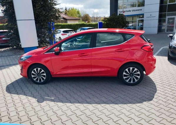 Ford Fiesta cena 89900 przebieg: 4263, rok produkcji 2022 z Poznań małe 596